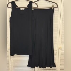 Harari Sleeveless Top and Skirt Set